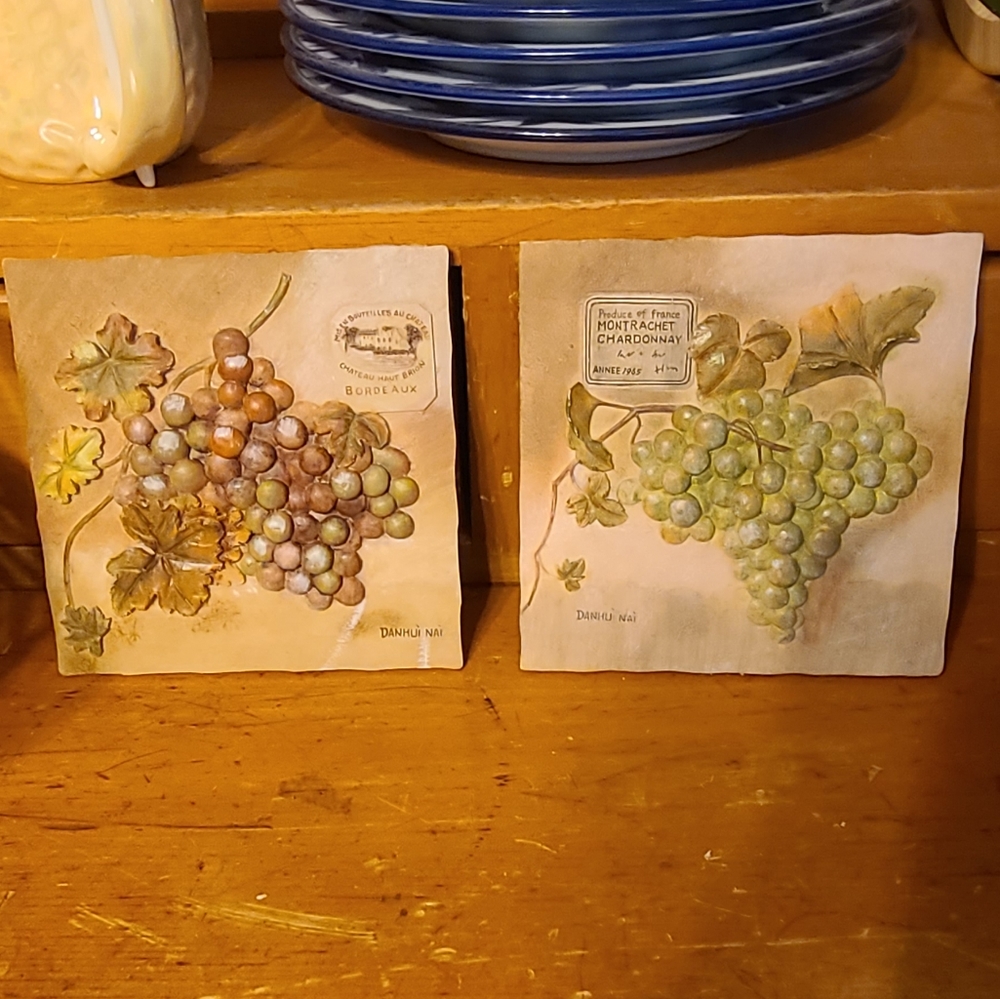 Vintage Vineyard Ceramic Wall Tiles